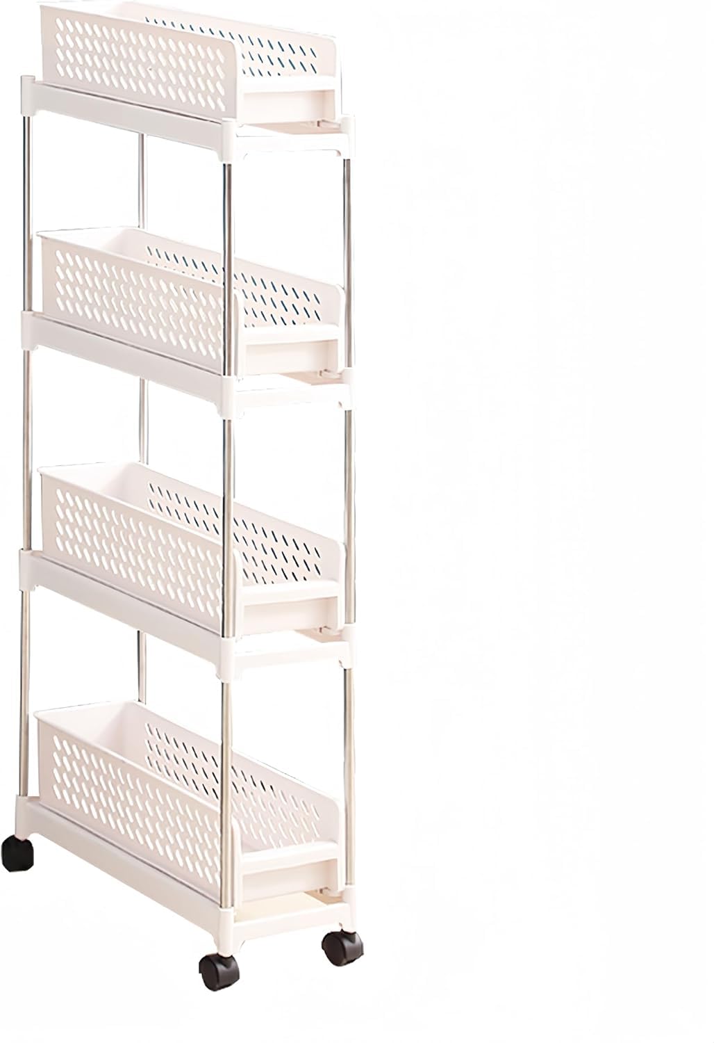 Amazon.co.jp: Hrzisda キッチンワゴン 隙間収納 スリム 18cm 収納